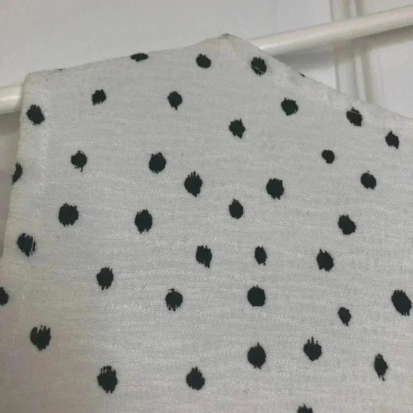 Renee C. Tank  Top Polka Dots White & Black Size Small - Picture 16 of 16